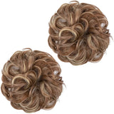 Hair Bun - Chestnut Brown/Blonde