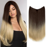 Halo Hair - Dark Brown to Blonde
