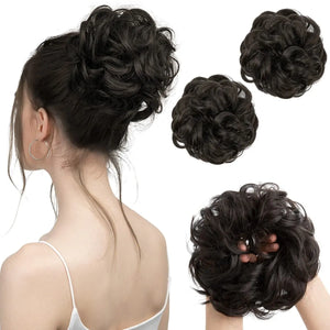 Hair Bun - Black Brown