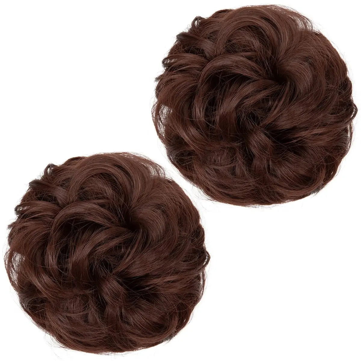 Hair Bun - Dark Auburn