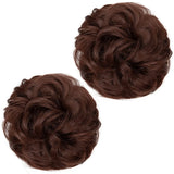 Hair Bun - Dark Auburn