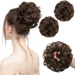 Hair Bun - Dark Brown