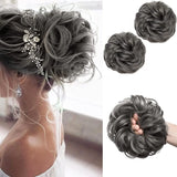 Hair Bun - Dark Grey