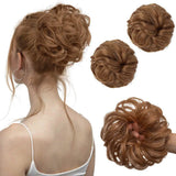 Hair Bun - Golden Auburn