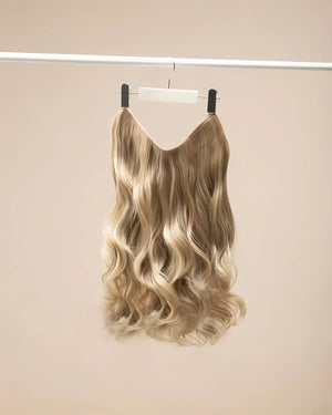 Halo Hair - Blonde with Light Brown