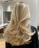 Halo Hair - Blonde with Light Brown