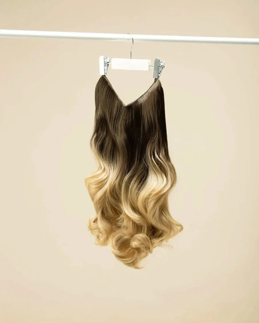 Halo Hair - Dark Brown to Blonde