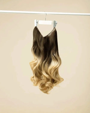 Halo Hair - Dark Brown to Blonde