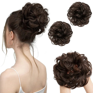 Hair Bun - Medium Brown