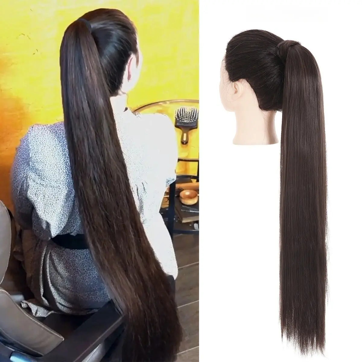 Ponytail - Black Brown