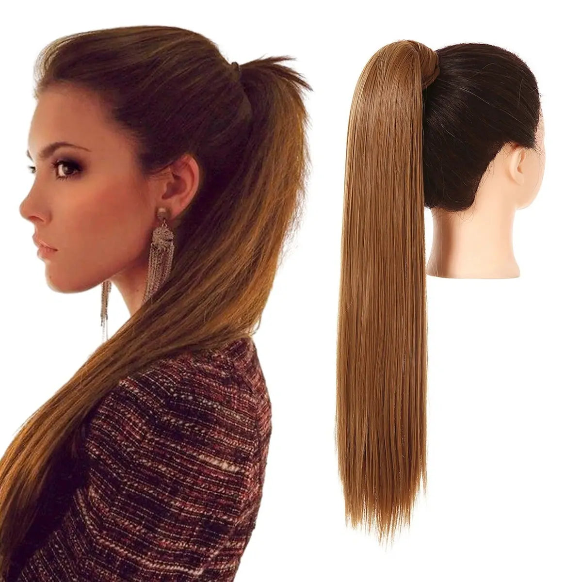 Ponytail - Light Auburn